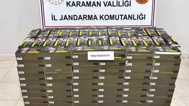Karaman’da Jandarma, Uyuşturucu ve Kaçak Sigara Operasyonu ile 6 Şahsi Gözaltına Aldı