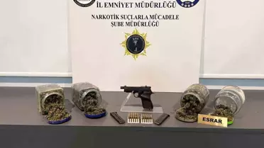 Operasyon sırasında ele geçirilen malzemeler