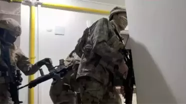 Operasyon sonrası ele geçirilen malzemeler