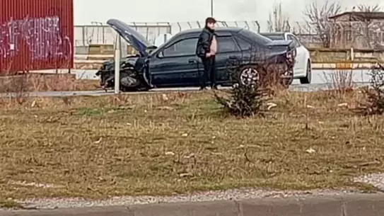 Kazada hasar gören araçlar