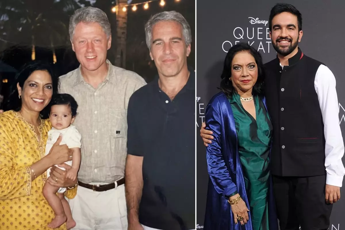 Yeni Belgeler: New York Belediye Başkanı Zohran Mamdani'nin Annesi Mira Nair de Epstein Dosyasında Görüntülendi