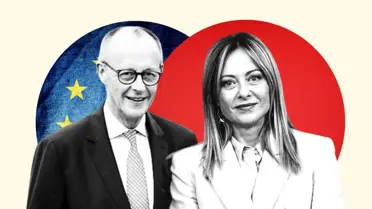 Almanya ve İtalya liderleri bir arada