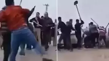 Arazi anlaşmazlığında tarafların görüntüsü