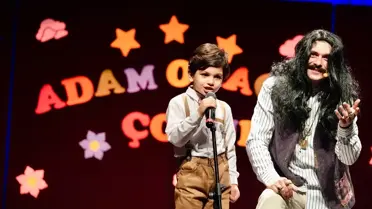 Barış Manço anma töreninde sahne alan çocuklar