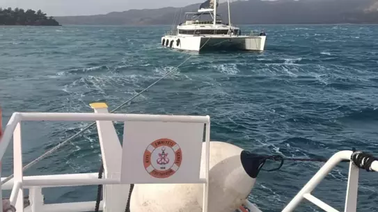 Kurtarma operasyonu sırasında tahlisiye botu