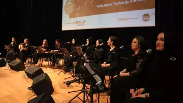 Vefa Gecesi konser sahnesi