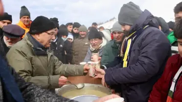 Kar Festivali Etkinliklerinden Bir Görüntü