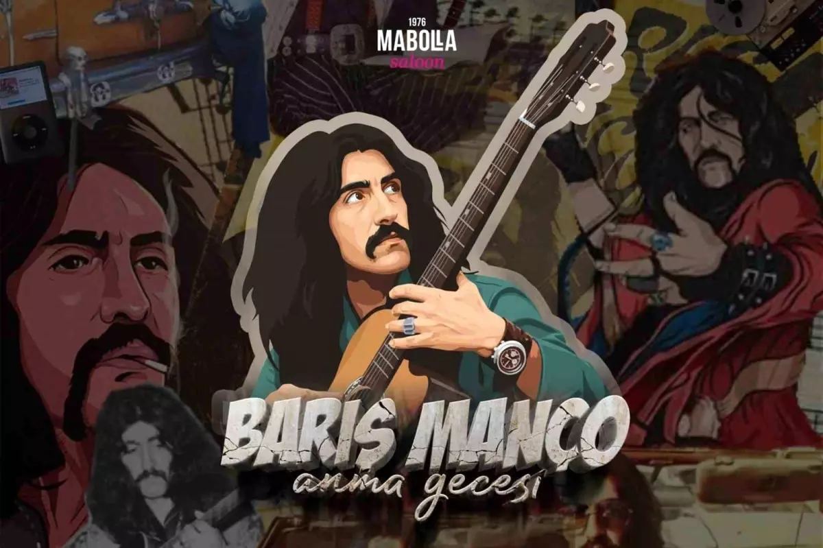 Mabolla Saloon’da 4 Şubat’ta Barış Manço’ya Özel Anma Konseri