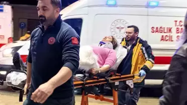 Kaza sonrası araç ve duvar