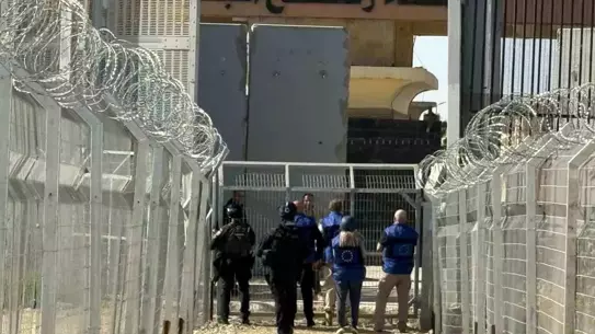 Refah Sınır Kapısı'nda Yaya Geçişi Pilot Uygulaması Başladı