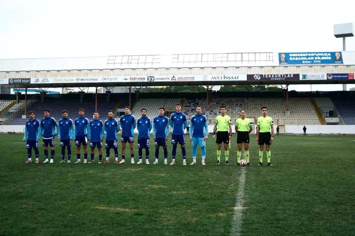 Gebzespor, Mersin İdman Yurdu'nu Maç Hükmüyle 3-0 Yenerek Kayıtları Güncelledi