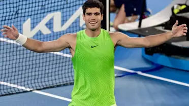 Alcaraz ve Djokovic maç anı