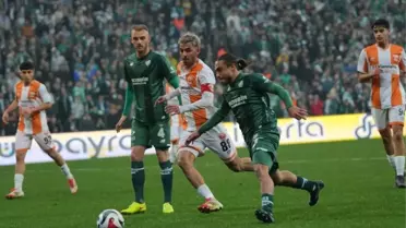 Bursaspor'un 6-0'lık zafer anı