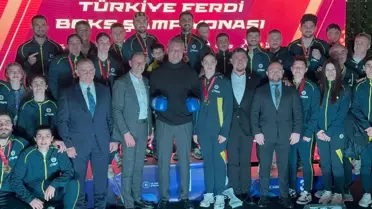 Şampiyonada Saran'ın konuşması