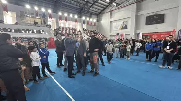 Şampiyonada çekilmiş aksiyon fotoğrafı