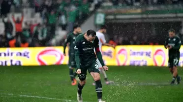 Bursaspor'un 6-0'lık galibiyet anı