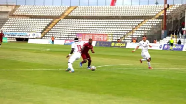 Bandırmaspor'un 2-0 galibiyet anı