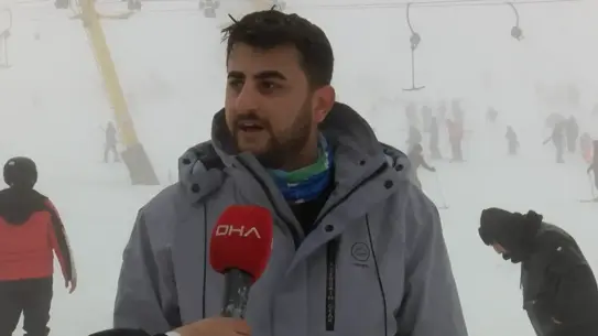 Uludağ’da pistlerde yoğunluk