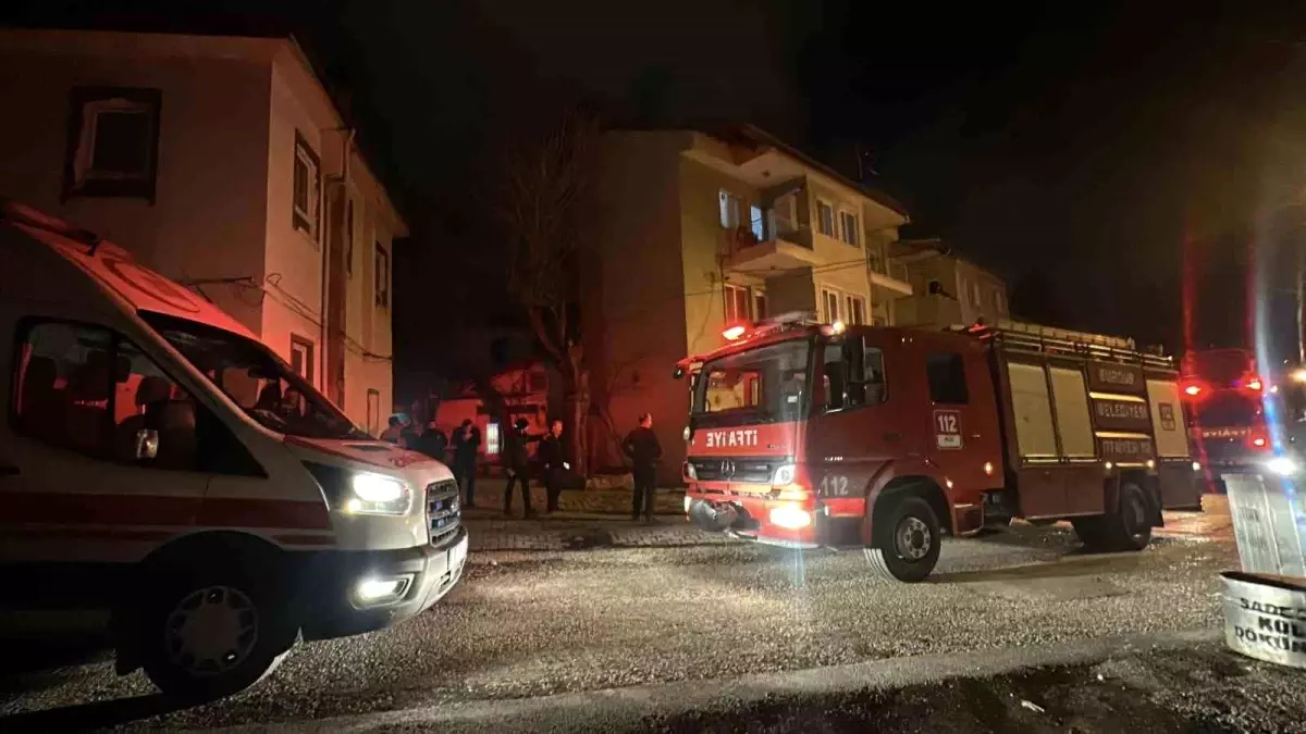 Burdur'da Baca Yangını Hızla Kontrol Altına Alındı