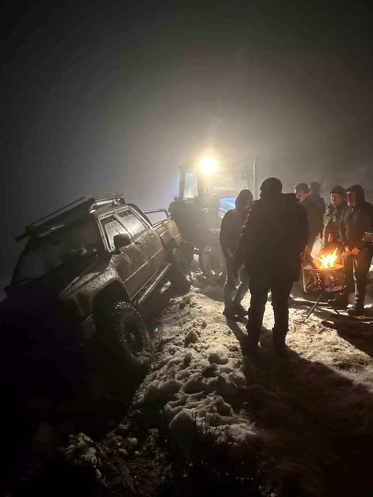 Burdur’da Kestel Dağı’nda Mahsur Kalan Dört Kişi AFAD ve Jandarma’nın Hızlı Müdahalesiyle Kurtarıldı