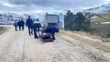 Olay yerinin yakın çekim fotoğrafı