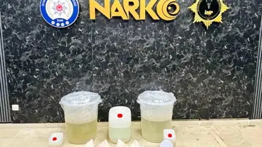 Polis ekiplerinin operasyon sırasında çektiği fotoğraf