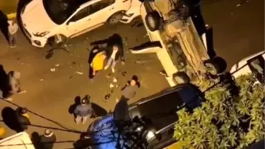 Pendik'te Alkollü Sürücü Kazası: Üç Araç Hasar Aldı