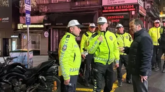 Giresun’da Yaya Yolunu Kullanan Motosiklet Sürücülerine Denetim ve Ceza