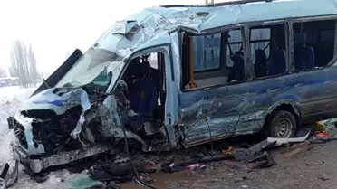 Kazanın gerçekleştiği yolun görüntüsü