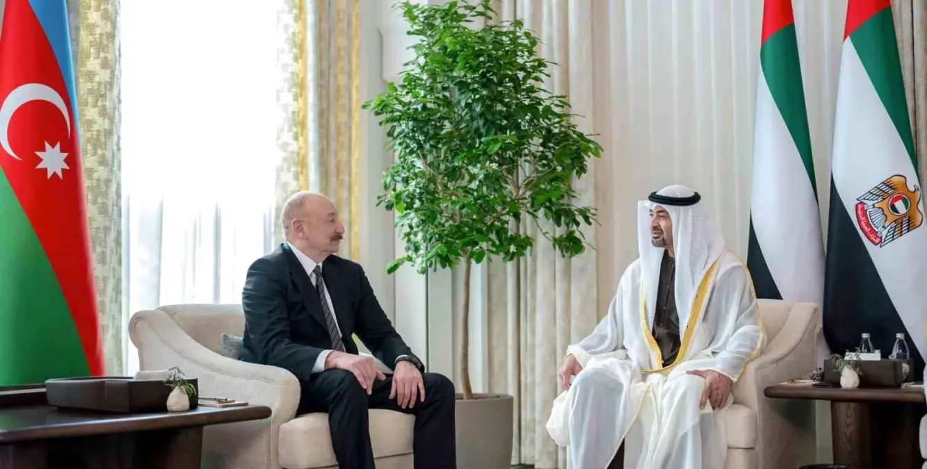Aliyev ve Al Nahyan Stratejik İş Birliğini Derinleştirdi: Ekonomik ve Enerji Alanında Yeni Adımlar