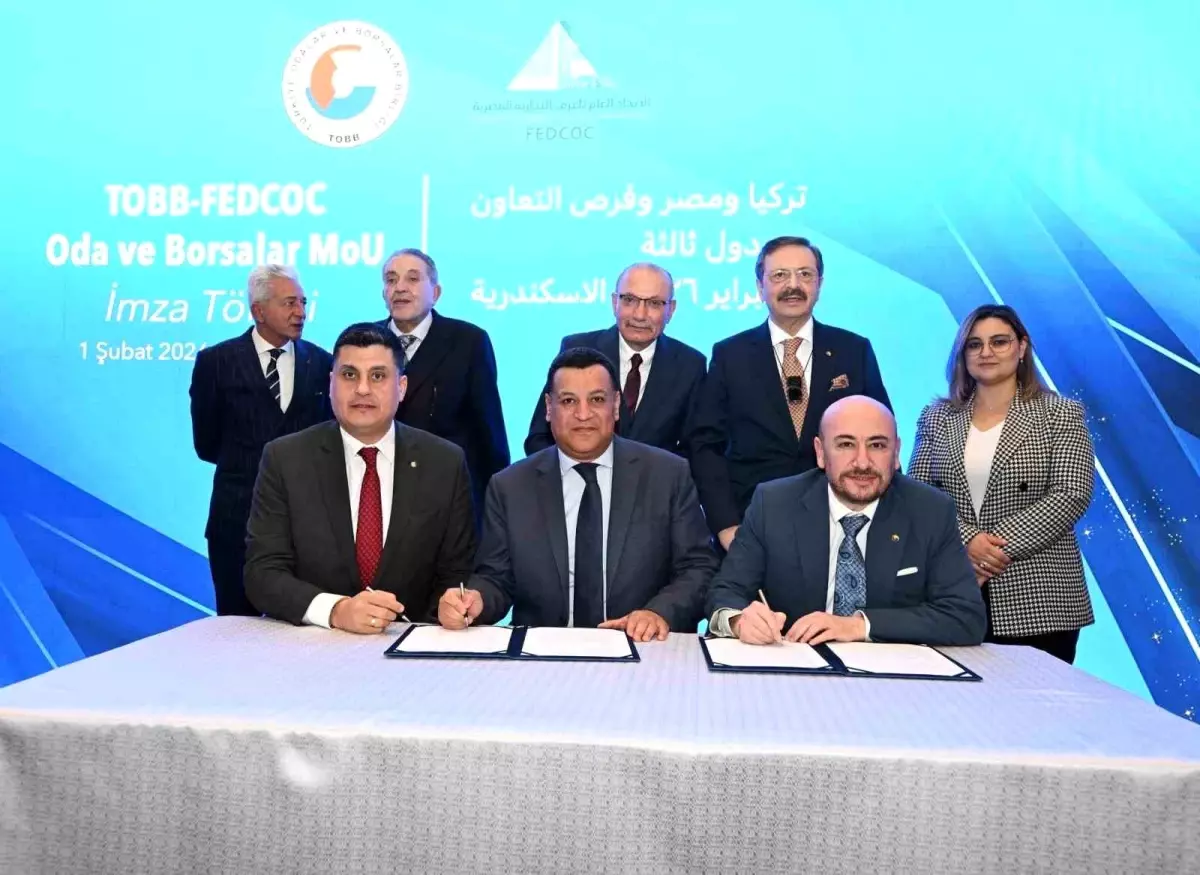 Aydın Ticaret Odası Başkanı Mısır'da Yatırım Fırsatlarını Tanıttı