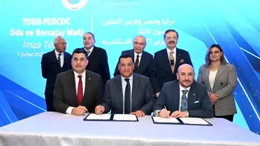 Aydın Ticaret Odası Başkanı Mısır'da Yatırım Fırsatlarını Tanıttı