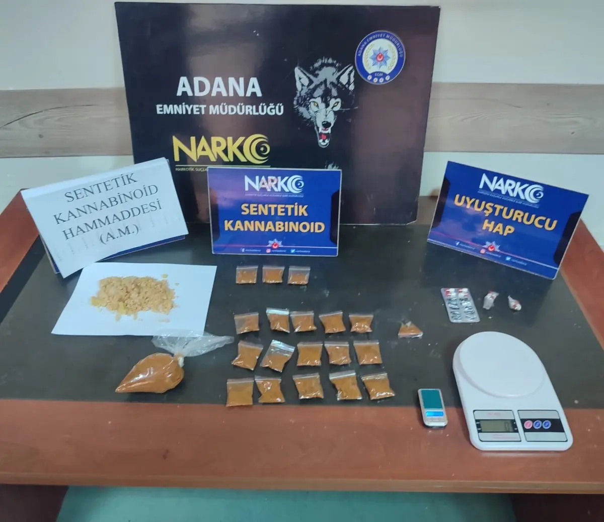 Adana'da 7 Şahıs Uyuşturucu Operasyonu Sonucu Tutuklandı, 38 Paket Bonzai Ele Geçirildi