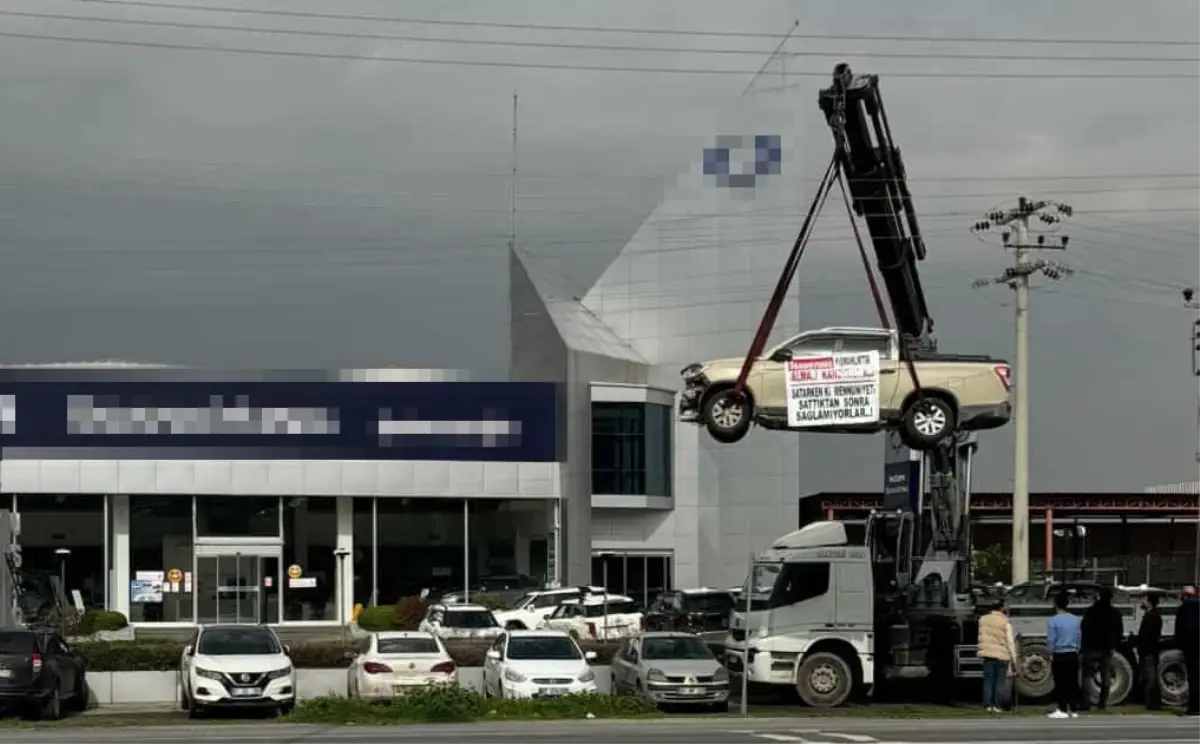 Adana’da Kamyonet Tesliminde Yaşanan Tırnaklı Olay