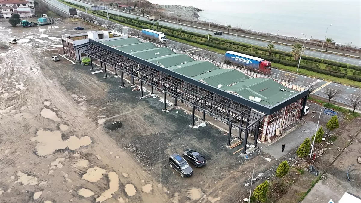 Arhavi’de Modern Otogar Yaz Aylarında Hizmete Açılıyor