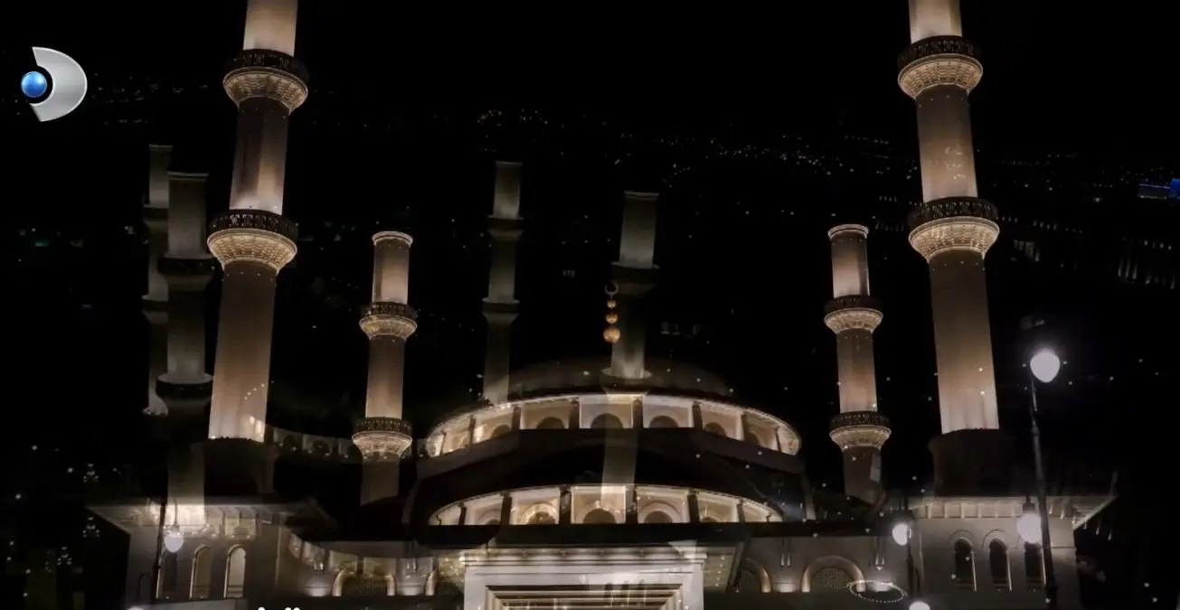 Beştepe Millet Camii’nde Berat Kandili Özel Programı Kanal D’de Canlı Yayına Başlıyor