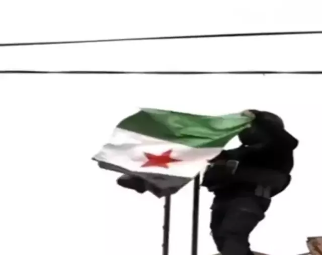 Haseke’de bayrak töreni