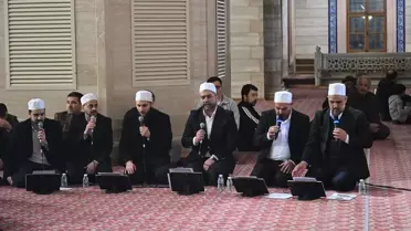 Berat Kandili programı Mersin camisi