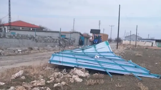 Uçan çatı görüntüsü