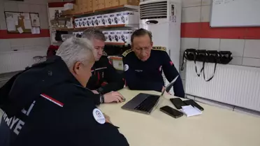 Yılın Kareleri yarışmasından seçilen Denizli itfaiyesi fotoğrafı