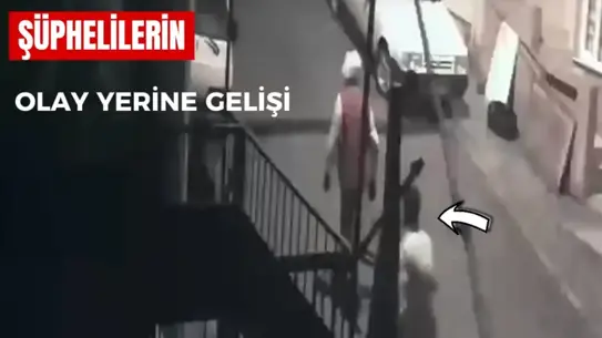 Olay yerinde bulunan bıçak ve kan izleri
