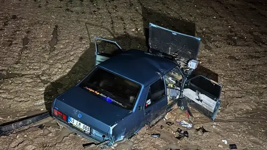 Uşak Ulubey'te meydana gelen trafik kazası