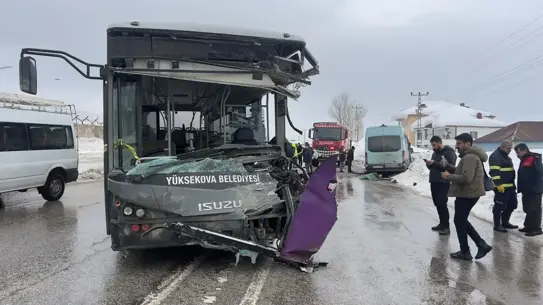 Kaza sonrası görüntüler