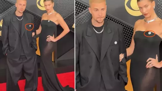 ICE OUT rozeti detayı