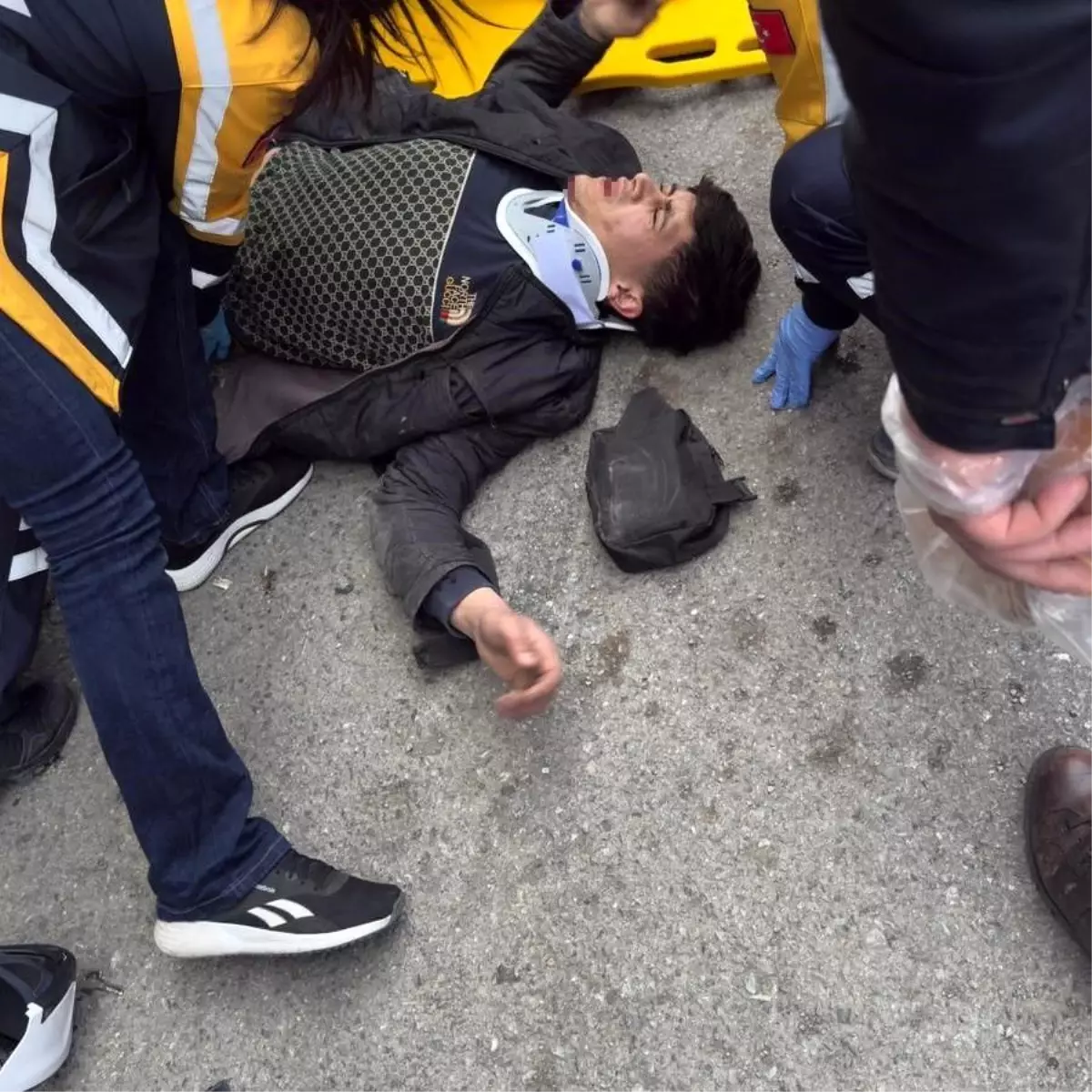 Samsun’da Trafik Kazası: Otomobil ve Motosiklet Çarpıştı, 2 Yaralı