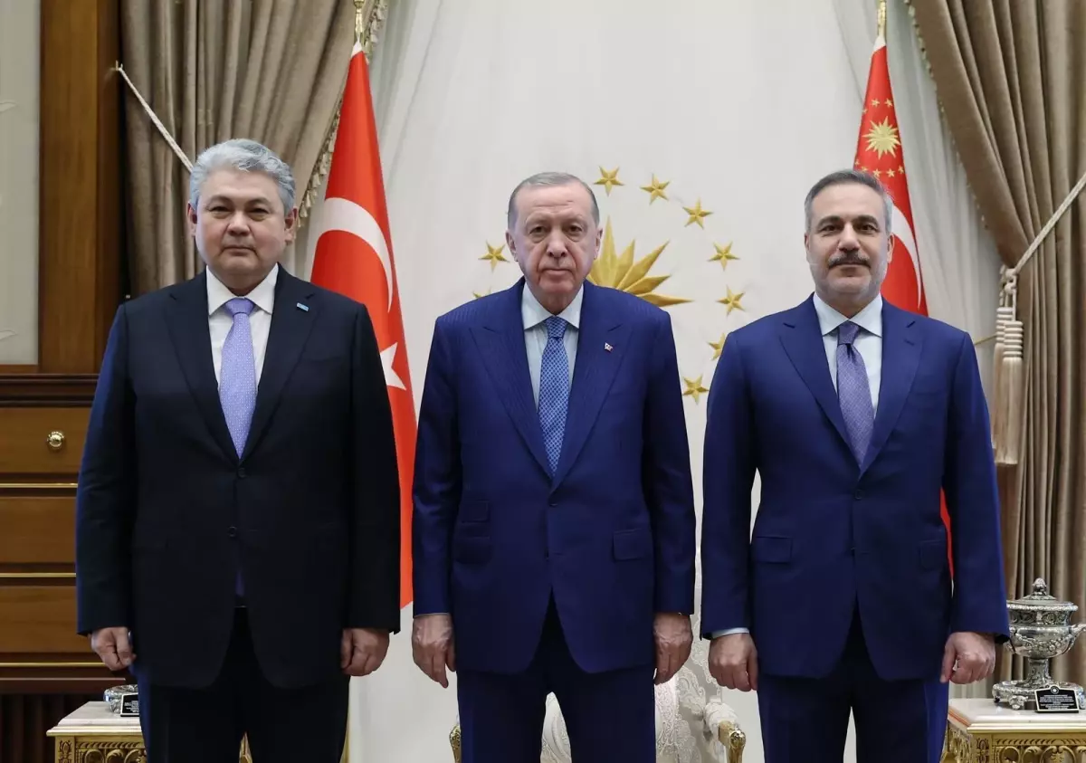 Erdoğan, Kazakistan Dışişleri Bakanı Koşerbayev ile Görüşerek İkili İşbirliğini Derinleştirdi