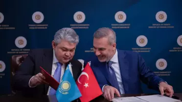 Türkiye ve Kazakistan Dışişleri Bakanları 2026-2027 İşbirliği Planını İmzaladı