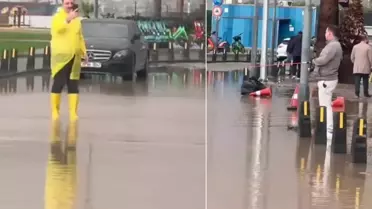 Sel sonrası İzmir sokakları