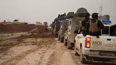 Suriye İçişleri Bakanlığı Güvenlik Konvoyu Haseke'ye Giriş Yaptı