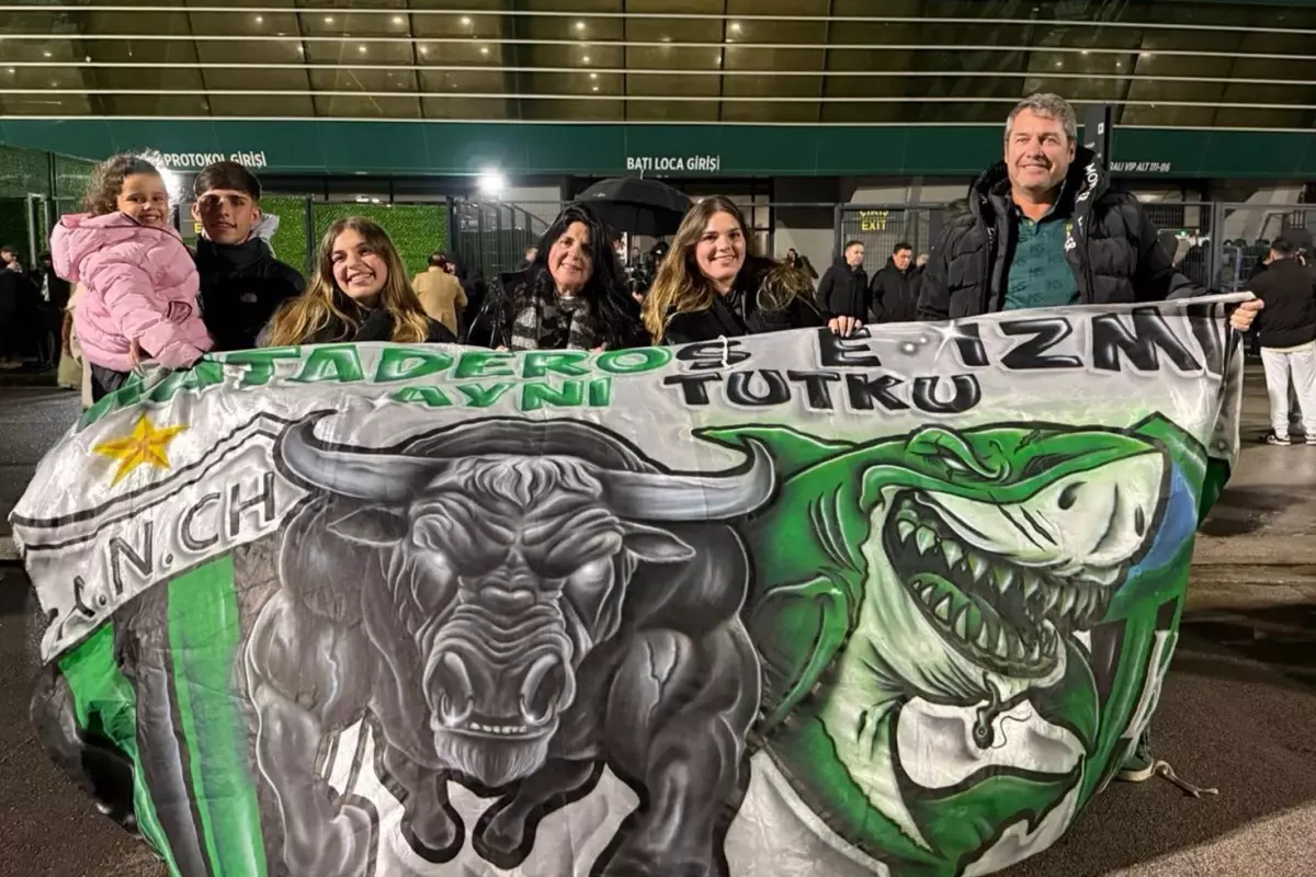 Arjantinli Taraftar Ruben Aristimino, Kocaelispor'a Aşkını Duyurdu